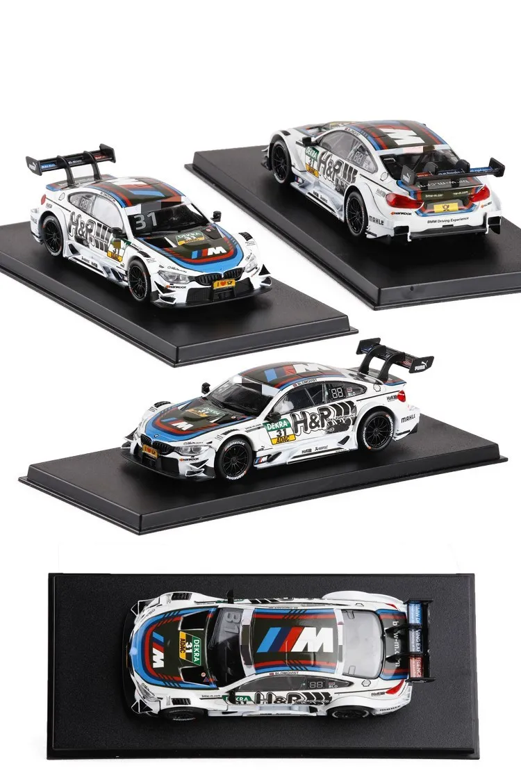 1:43 Scale RMZ City Toy Diecast Vehicle Model BMW M4 DTM Super Factory Team Racing Sport Car Educational Collection Gift Display 1:43 Scale RMZ City Toy Diecast Vehicle Model BMW M4 DTM Super Factory Team Racing Sport Car Educational Collection Gift Display