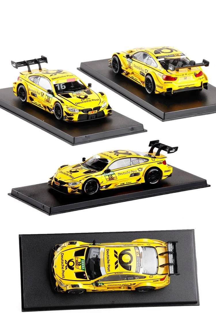 1:43 Scale RMZ City Toy Diecast Vehicle Model BMW M4 DTM Super Factory Team Racing Sport Car Educational Collection Gift Display 1:43 Scale RMZ City Toy Diecast Vehicle Model BMW M4 DTM Super Factory Team Racing Sport Car Educational Collection Gift Display