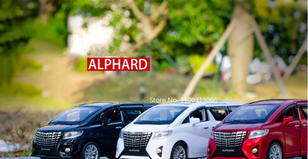 1/32 Scale Alloy Alphard Toys Cars Models 6 Doors Opened MPV Toys Rear Wheel Pull Back Vehicles for Boyfriend Festival Presents 1/32 Scale Alloy Alphard Toys Cars Models 6 Doors Opened MPV Toys Rear Wheel Pull Back Vehicles for Boyfriend Festival Presents