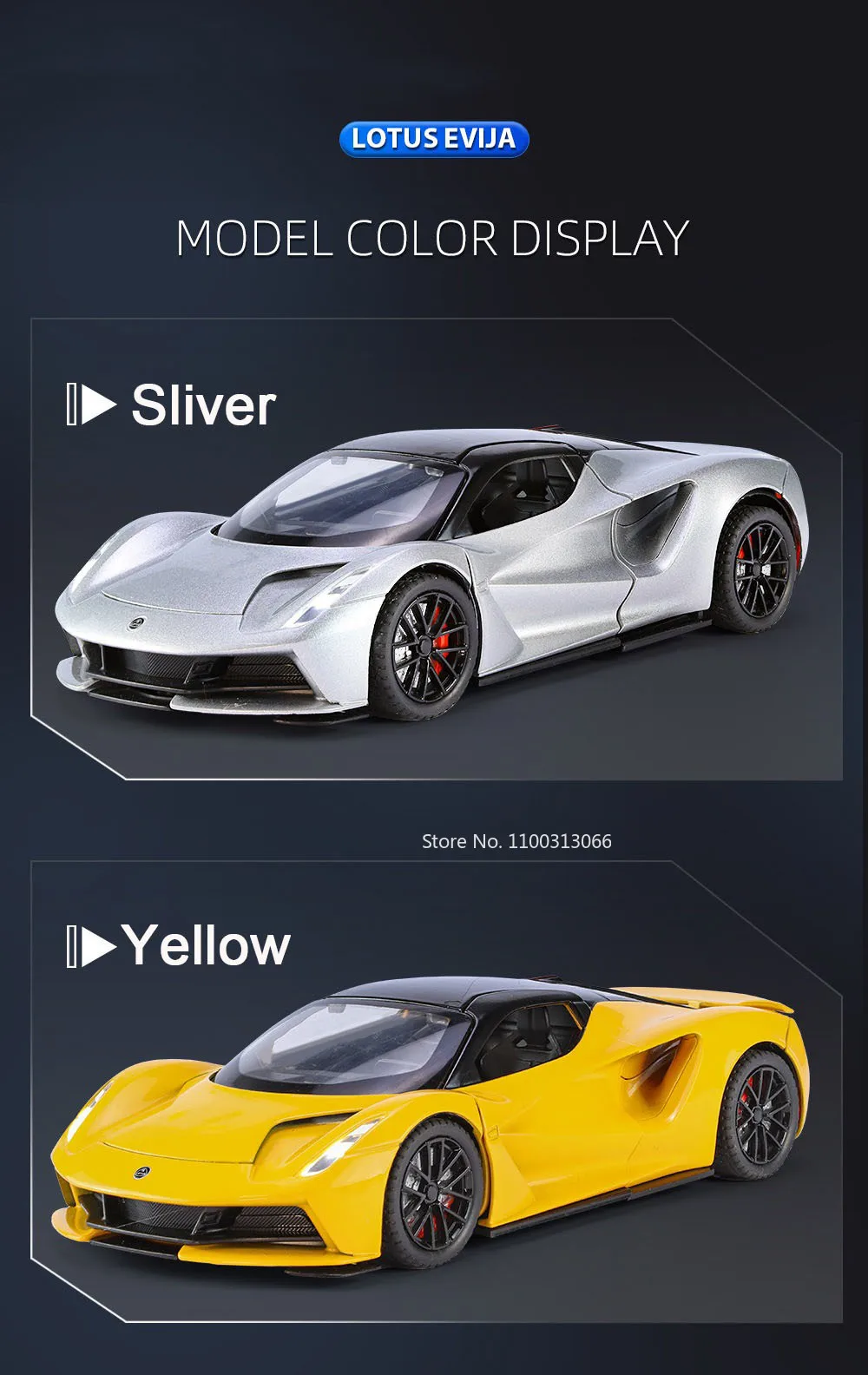 1/24 Lotus Evija Alloy Model Cars Toys Simulation Doors Opened Sports Car with Light and Sound Vehicle for Children Boys Gifts 1/24 Lotus Evija Alloy Model Cars Toys Simulation Doors Opened Sports Car with Light and Sound Vehicle for Children Boys Gifts