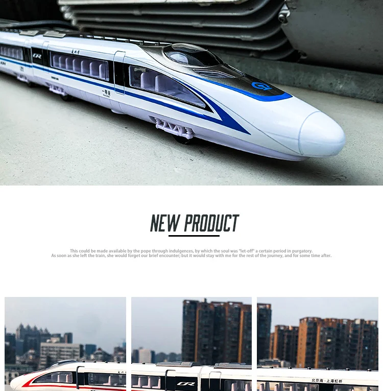 Alloy Fuxing High-Speed Train Model Unlimited Connection Of High-Speed Train Harmony Track The Light Sound Pull Back Kids Toys Alloy Fuxing High-Speed Train Model Unlimited Connection Of High-Speed Train Harmony Track The Light Sound Pull Back Kids Toys