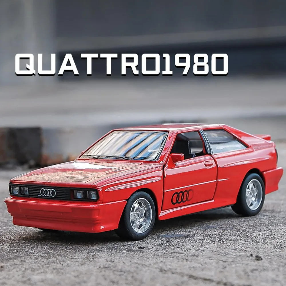 1:36 Audi Quattro 1980 Porsche 911 Turbo BMW M3 Alloy Metal Toy Car Diecasts Super Sport Vehicles Model for Child Birthday Gifts