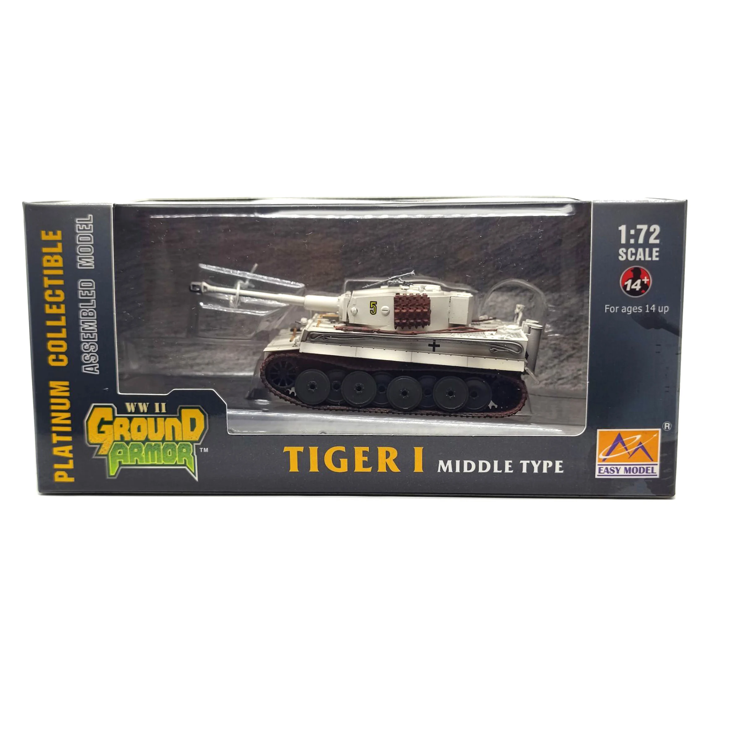 1/72 36214 German Tiger Heavy Tank Model Medium Term Finished product collection model