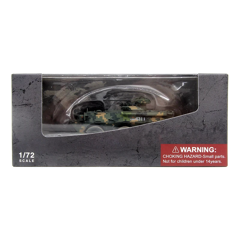 1/72 UG083X China ZSL-92 wheeled armored vehicle model jungle camouflage  Finished product collection model