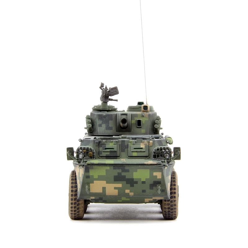 1: 72 UNS China PLL05 wheeled assault vehicle model 120MM jungle digital camouflage Finished product collection model