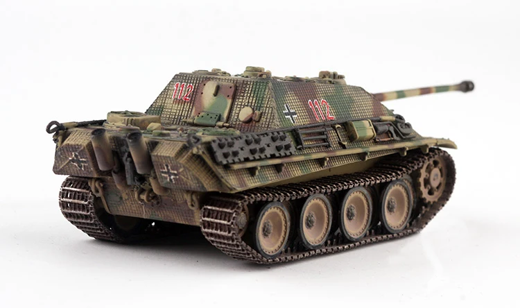 1/72 DG63213 German Tank Fighter Vehicle (Later) 654 Battalion 1944  Finished product collection model