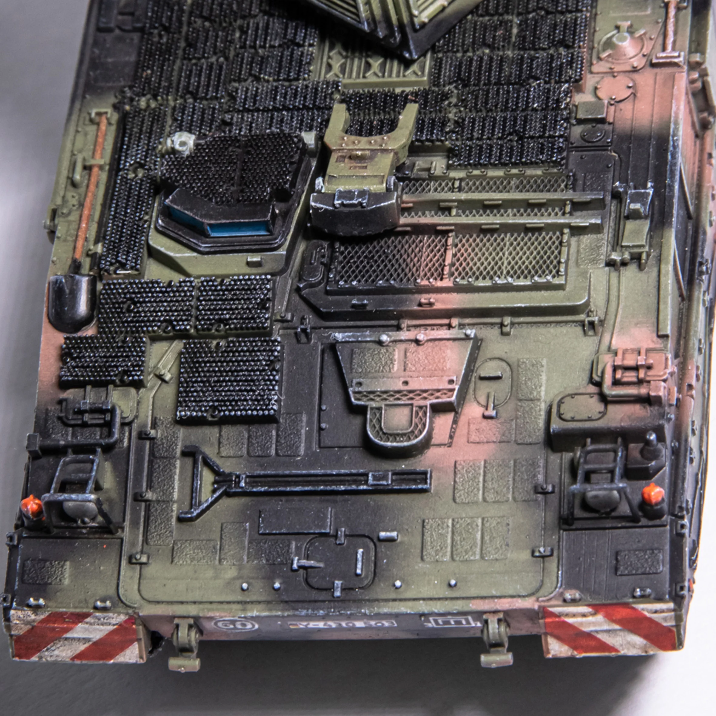 1/72 AM German PZH2000 self-propelled gun model NATO camouflage finished product model