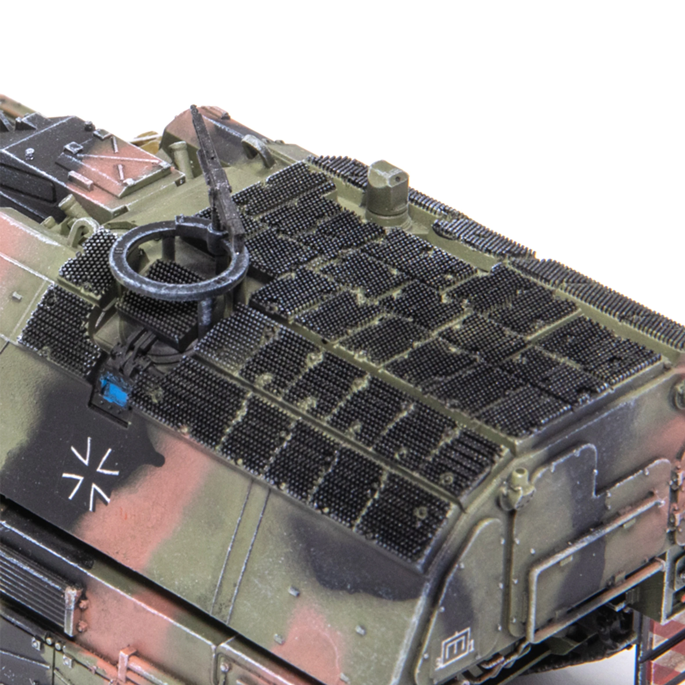 1/72 AM German PZH2000 self-propelled gun model NATO camouflage finished product model