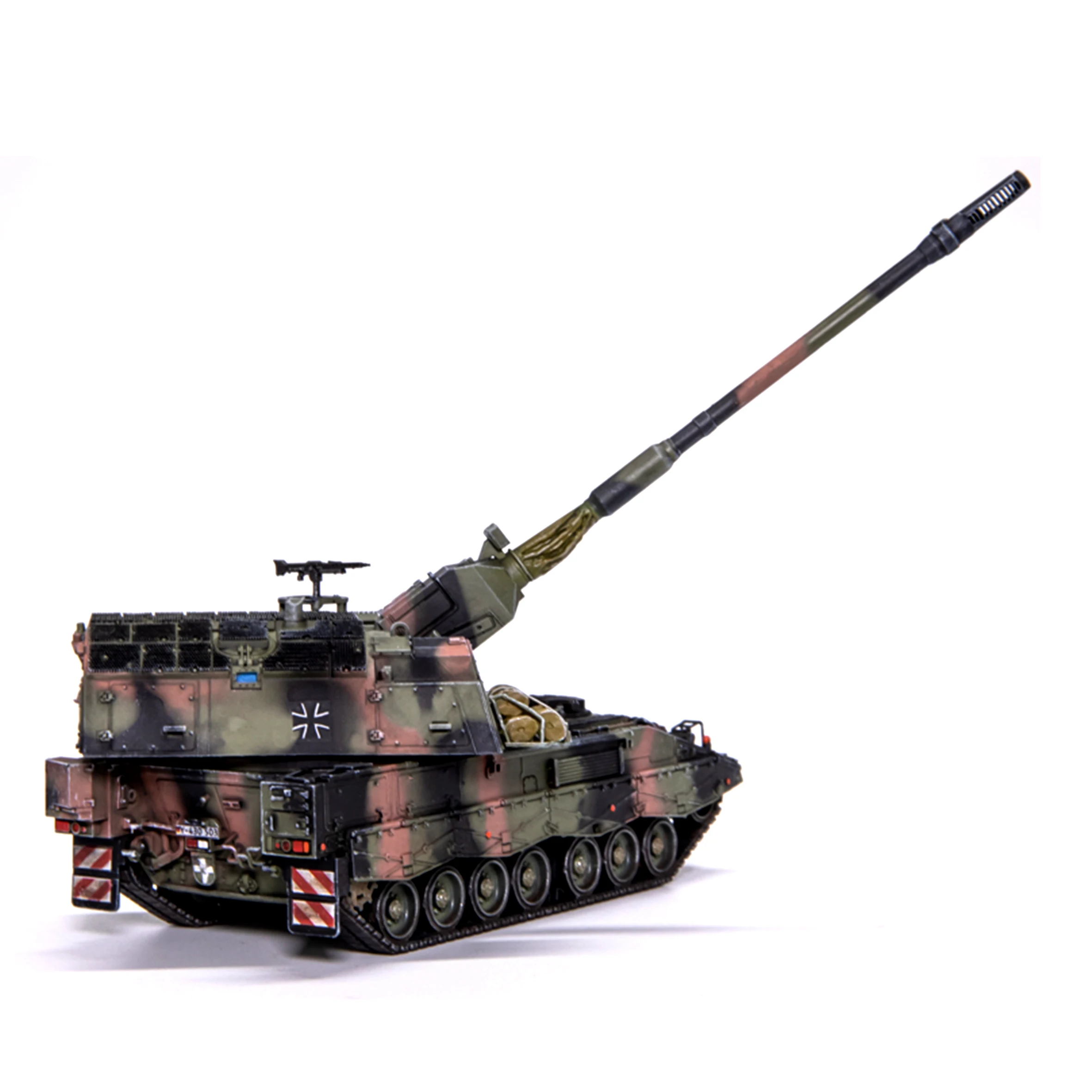1/72 AM German PZH2000 self-propelled gun model NATO camouflage finished product model
