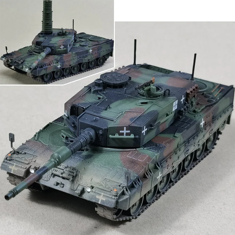 1: 72 12226PC Leopard 2A4 Tank Model NATO Camo (Ukraine)  Finished product collection model