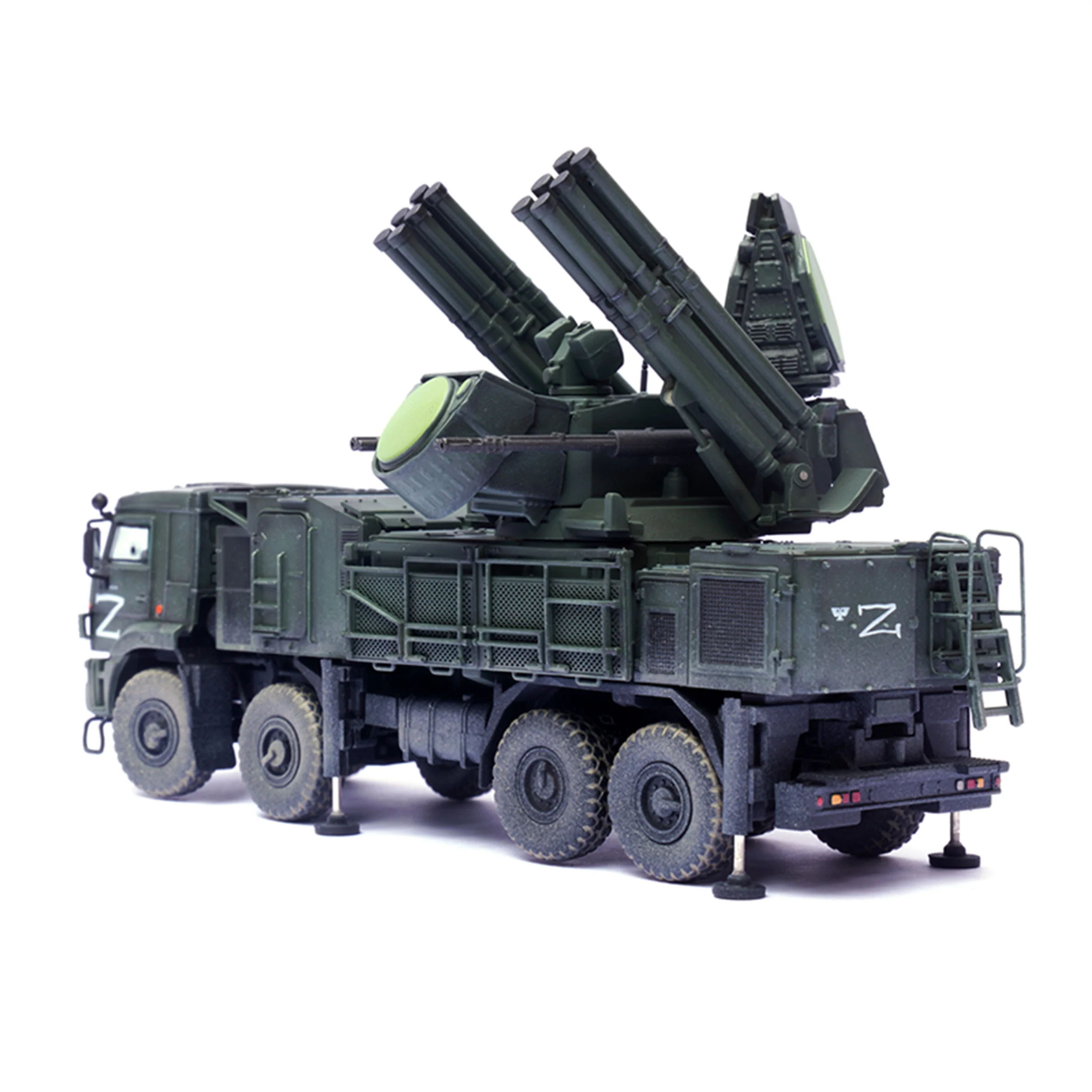 1: 72 12214PD Russian Pantsir s1 Air Defense Weapon System Model Special Operations Finished semi alloy model 1: 72 12214PD Russian Pantsir s1 Air Defense Weapon System Model Special Operations Finished semi alloy model