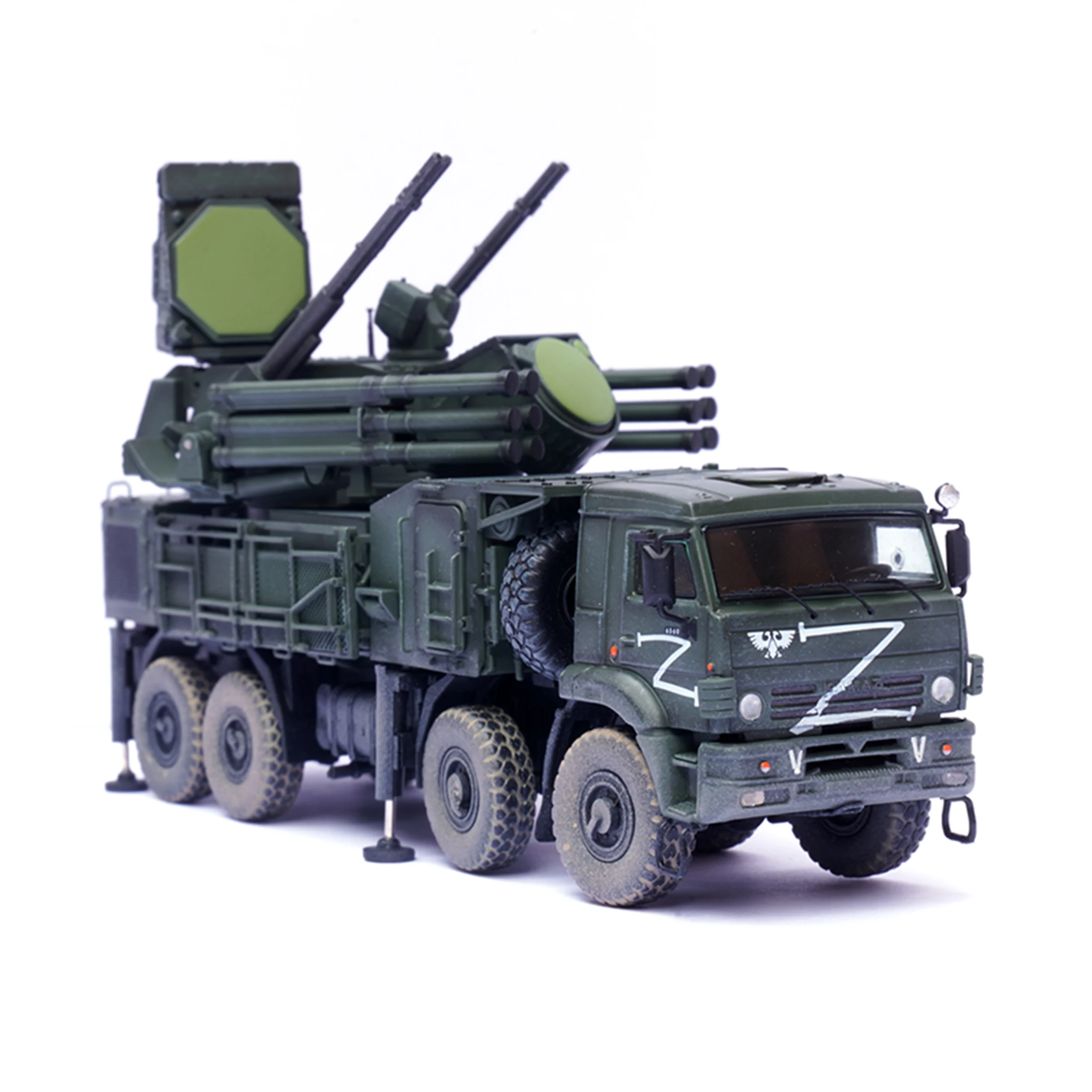 1: 72 12214PD Russian Pantsir s1 Air Defense Weapon System Model Special Operations Finished semi alloy model 1: 72 12214PD Russian Pantsir s1 Air Defense Weapon System Model Special Operations Finished semi alloy model
