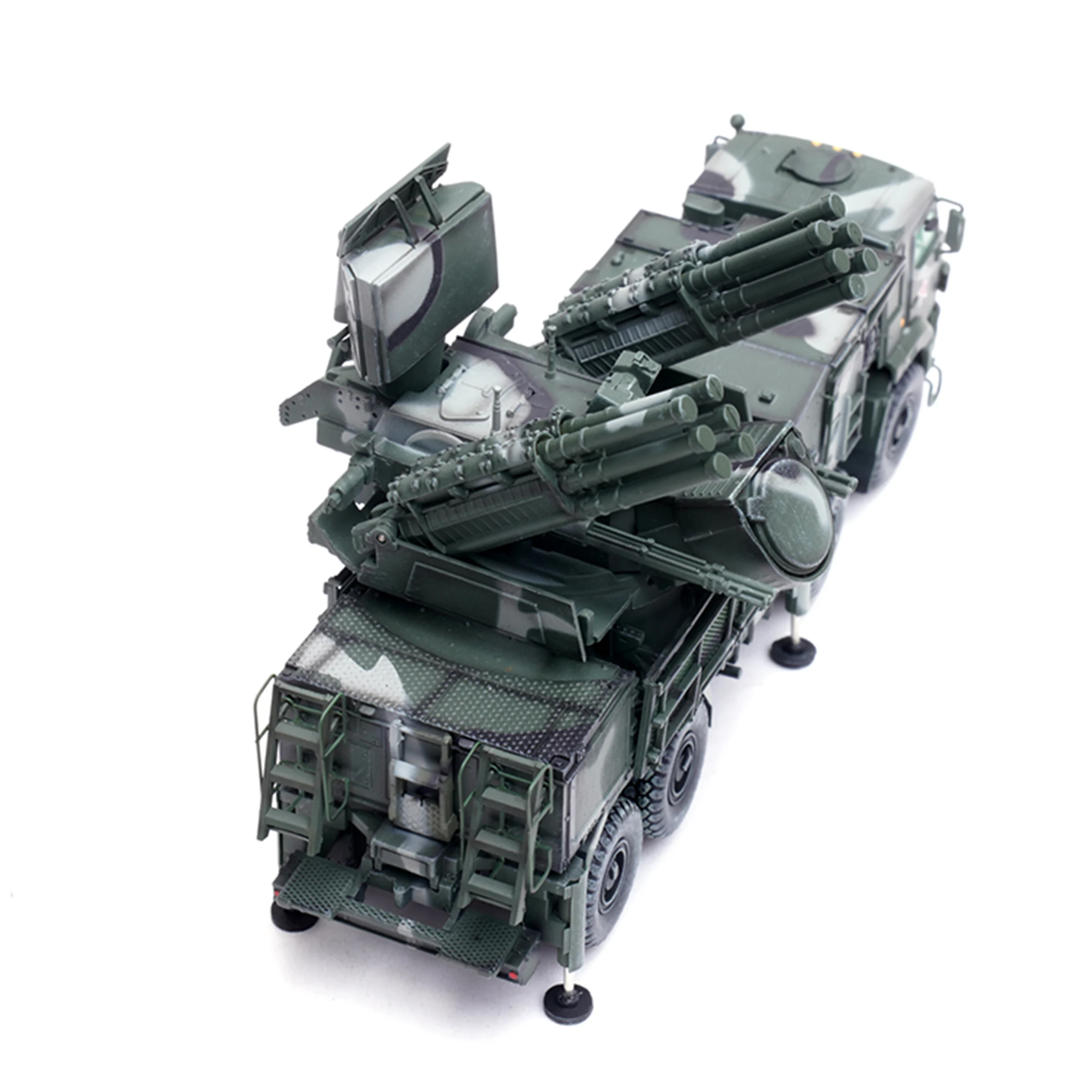 1/72 P12216PA Russian SI 96K6 anti-aircraft missile launch vehicle model three color coating Finished product collection model 1/72 P12216PA Russian SI 96K6 anti-aircraft missile launch vehicle model three color coating Finished product collection model