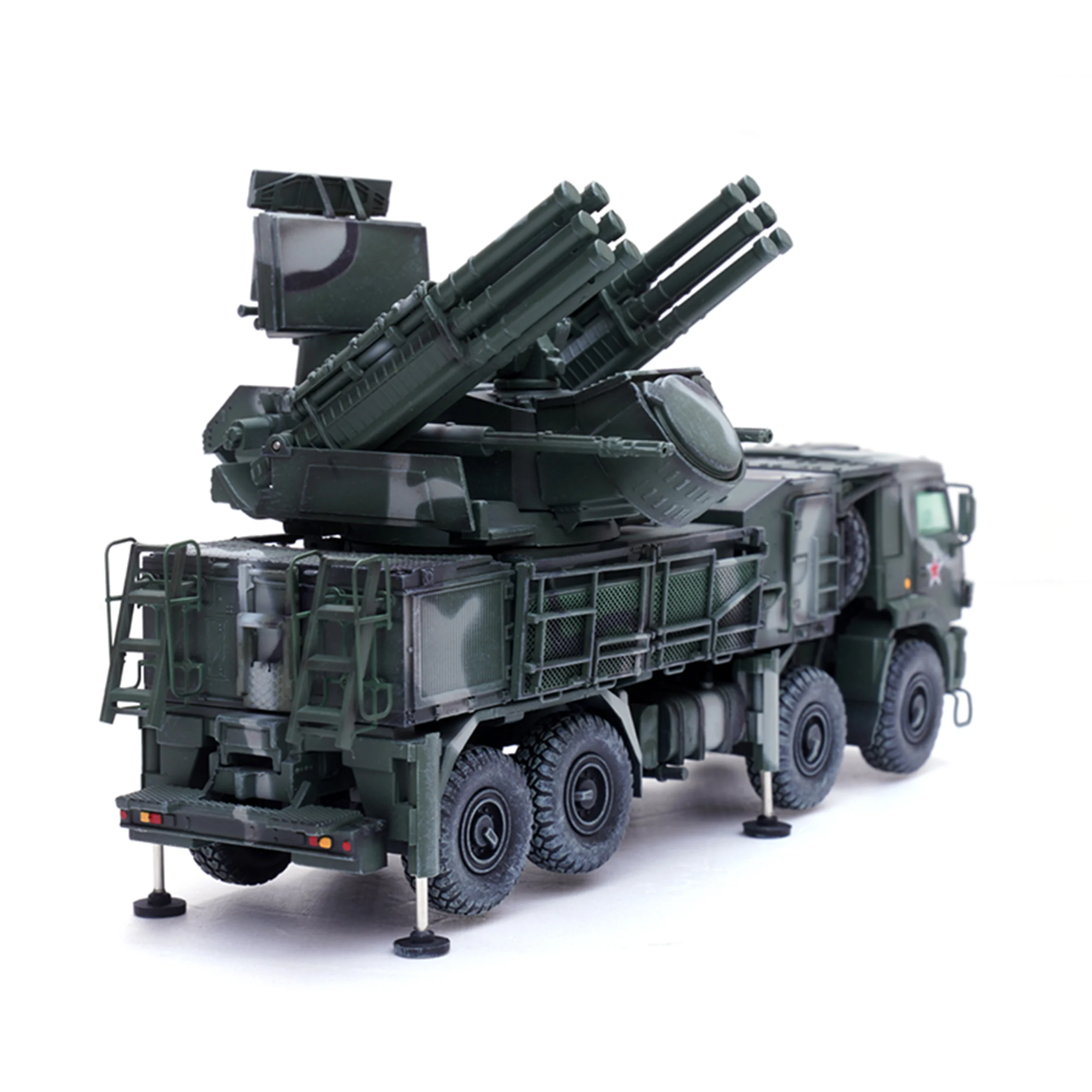 1/72 P12216PA Russian SI 96K6 anti-aircraft missile launch vehicle model three color coating Finished product collection model 1/72 P12216PA Russian SI 96K6 anti-aircraft missile launch vehicle model three color coating Finished product collection model