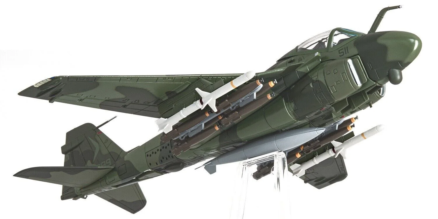 Fine CW1/72 US A-6E Fighter Model VA-165 NG511 US Constellation 1990  Alloy Collection Model