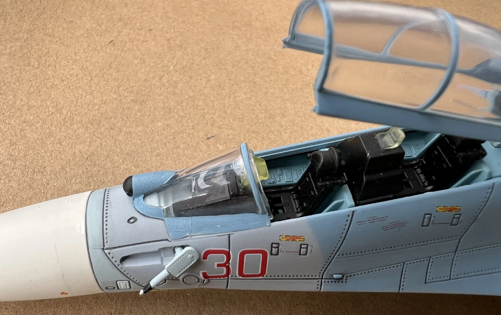 Fine 1/72 PZK Russian Su30 Su-30M2 Fighter Model Red 30# Alloy finished product collection model Fine 1/72 PZK Russian Su30 Su-30M2 Fighter Model Red 30# Alloy finished product collection model