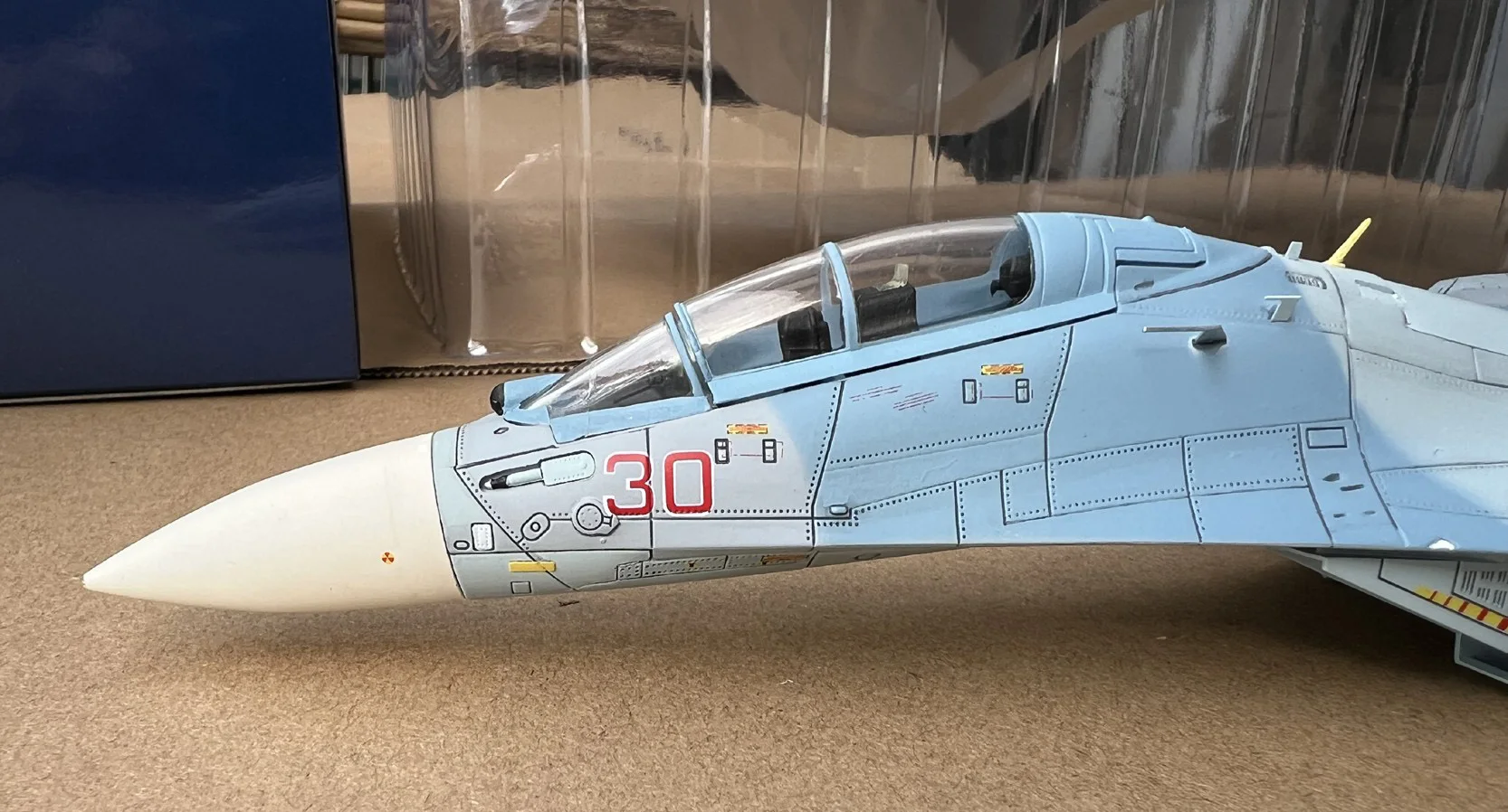 Fine 1/72 PZK Russian Su30 Su-30M2 Fighter Model Red 30# Alloy finished product collection model Fine 1/72 PZK Russian Su30 Su-30M2 Fighter Model Red 30# Alloy finished product collection model