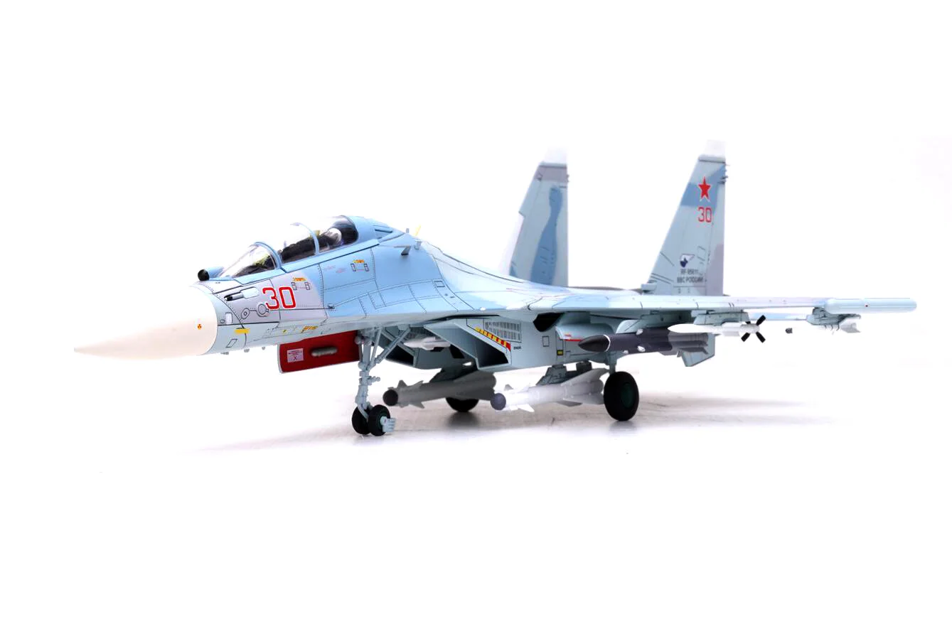 Fine 1/72 PZK Russian Su30 Su-30M2 Fighter Model Red 30# Alloy finished product collection model Fine 1/72 PZK Russian Su30 Su-30M2 Fighter Model Red 30# Alloy finished product collection model