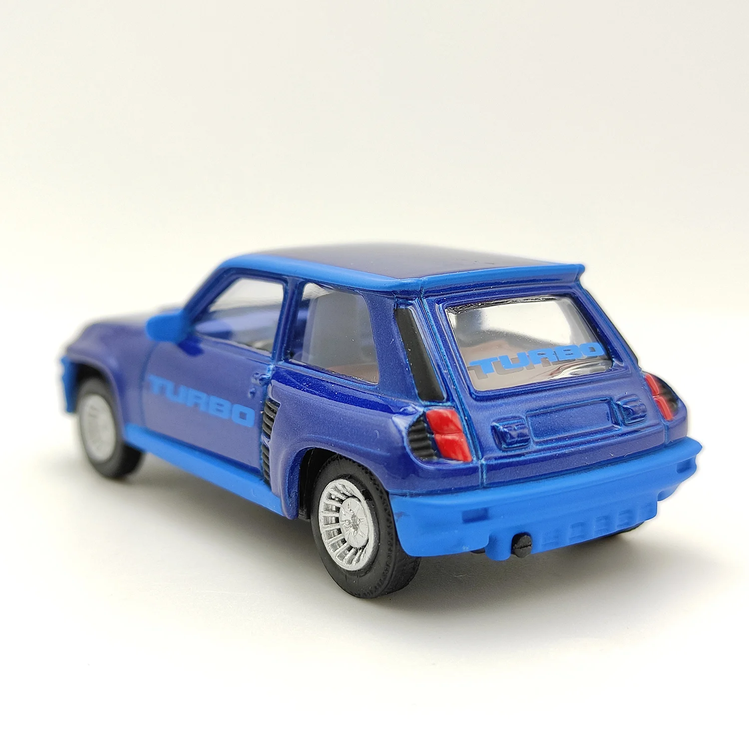 Diecast 1:54 Scale NOREV Renault 5 Turbo 1980 Blue Two-door Race Simulation Alloy Car Model Collection Toy Gift Display Ornament