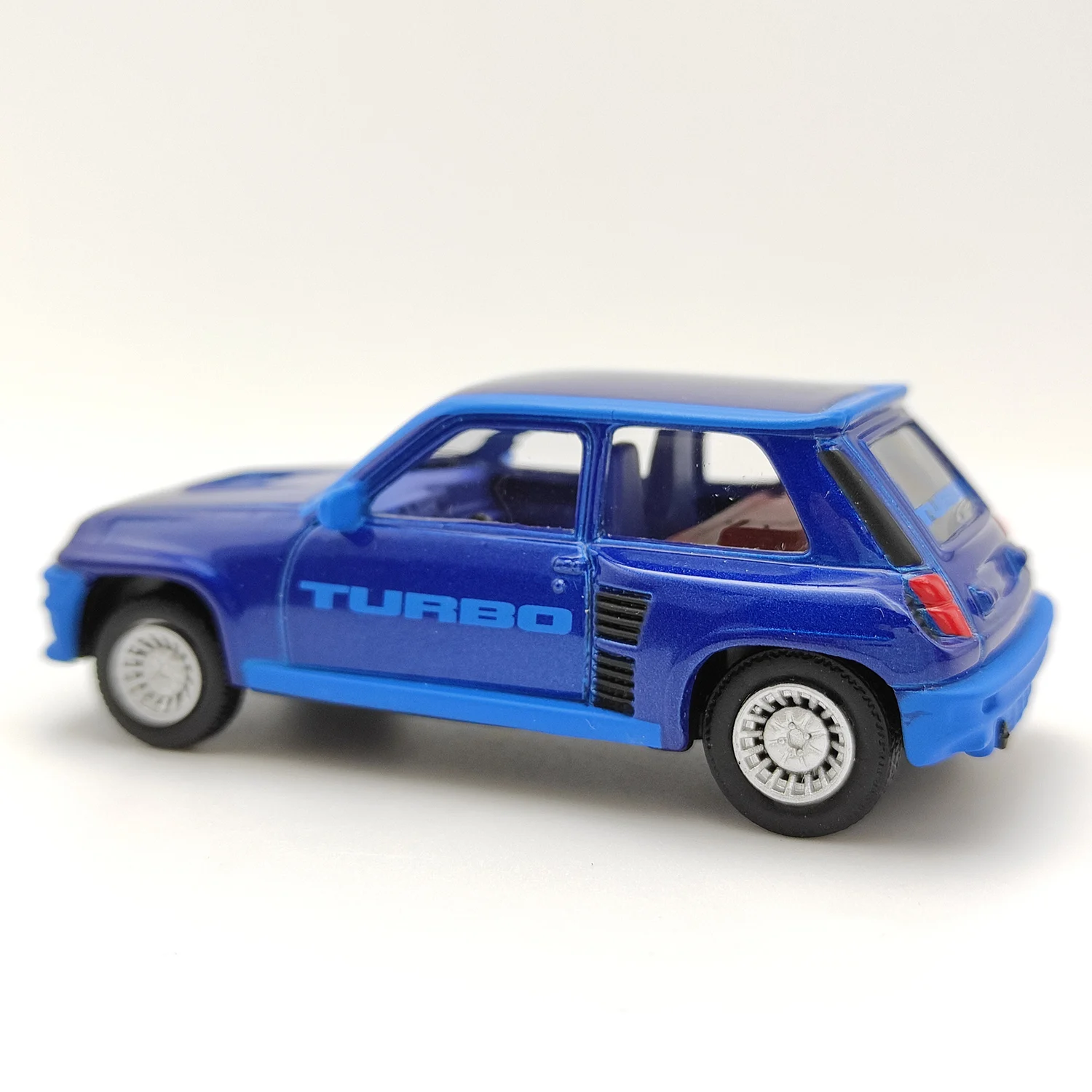 Diecast 1:54 Scale NOREV Renault 5 Turbo 1980 Blue Two-door Race Simulation Alloy Car Model Collection Toy Gift Display Ornament