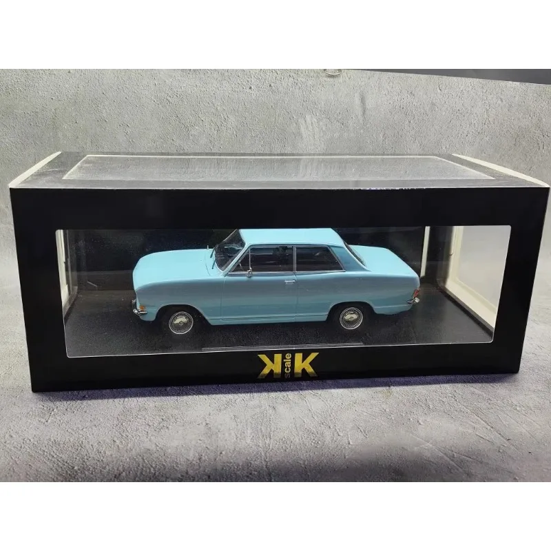 Diecast Kk 1/18 Scale OPEL KADETT B 1972 Alloy Car Model Collectible Toy Gift Souvenir Display