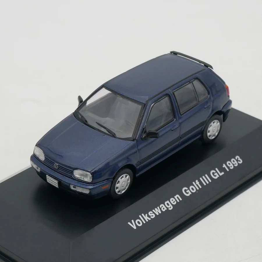 Diecast Ixo 1:43 Scale Volkswagen Golf III GL1993 VW Classic Alloy Car Model Collectible Toy Gift Souvenir Display Ornaments