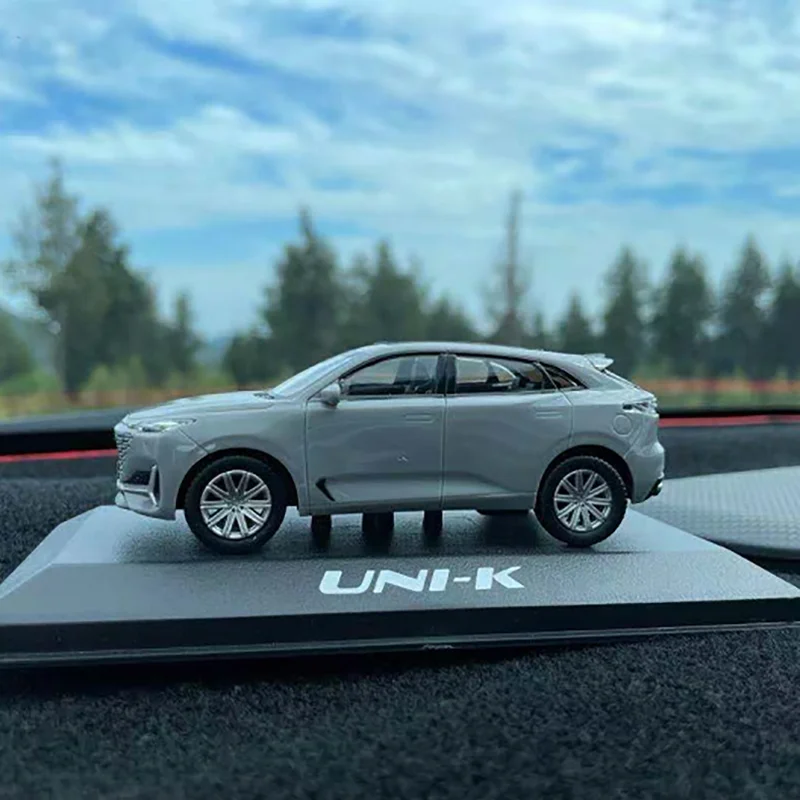 1:43 Scale New Chinese Car Brand Changan UNI-K Plastic Material Simulation Car Model Collection Toy Gift Display Ornament 1:43 Scale New Chinese Car Brand Changan UNI-K Plastic Material Simulation Car Model Collection Toy Gift Display Ornament