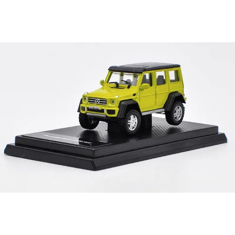 Diecast 1:64 Scale Mercedes-Benz G63 6X6 4X4 G500 AMG Benz G-Class Pickup Alloy Car Model Collectible Toy Gift Souvenir Display