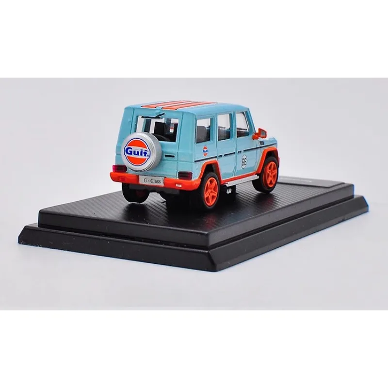 Diecast 1:64 Scale Mercedes-Benz G63 6X6 4X4 G500 AMG Benz G-Class Pickup Alloy Car Model Collectible Toy Gift Souvenir Display