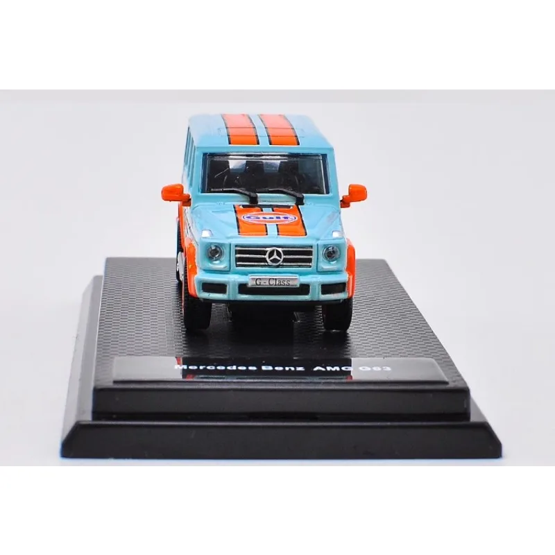 Diecast 1:64 Scale Mercedes-Benz G63 6X6 4X4 G500 AMG Benz G-Class Pickup Alloy Car Model Collectible Toy Gift Souvenir Display