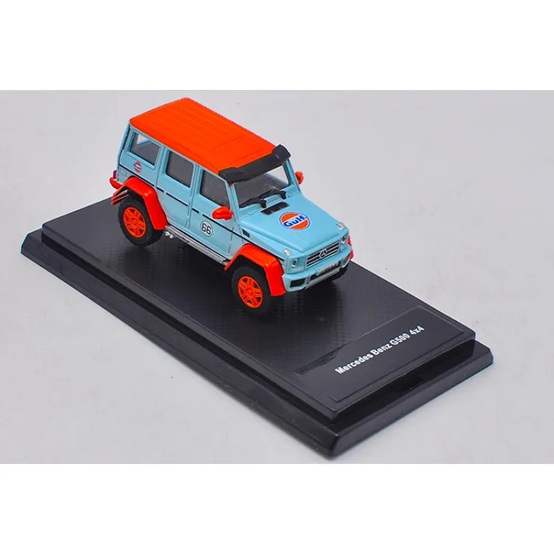 Diecast 1:64 Scale Mercedes-Benz G63 6X6 4X4 G500 AMG Benz G-Class Pickup Alloy Car Model Collectible Toy Gift Souvenir Display