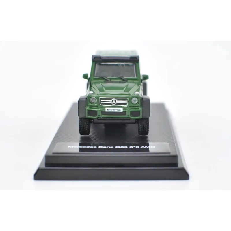 Diecast 1:64 Scale Mercedes-Benz G63 6X6 4X4 G500 AMG Benz G-Class Pickup Alloy Car Model Collectible Toy Gift Souvenir Display
