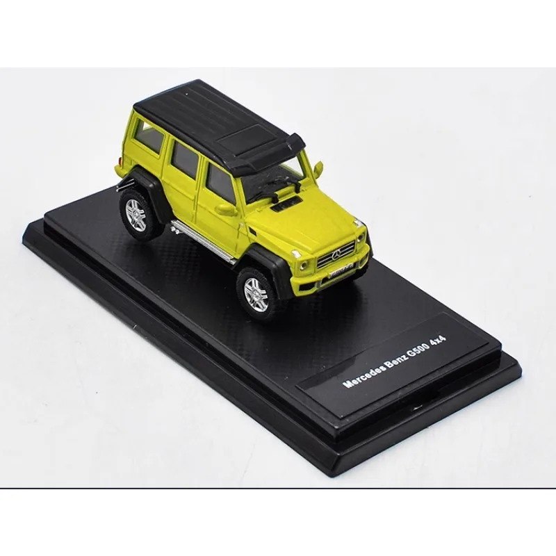 Diecast 1:64 Scale Mercedes-Benz G63 6X6 4X4 G500 AMG Benz G-Class Pickup Alloy Car Model Collectible Toy Gift Souvenir Display