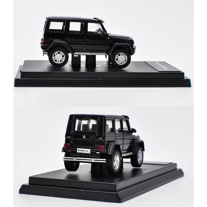 Diecast 1:64 Scale Mercedes-Benz G63 6X6 4X4 G500 AMG Benz G-Class Pickup Alloy Car Model Collectible Toy Gift Souvenir Display