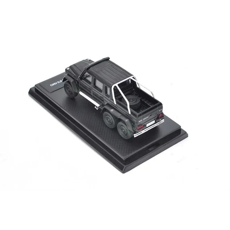 Diecast 1:64 Scale Mercedes-Benz G63 6X6 4X4 G500 AMG Benz G-Class Pickup Alloy Car Model Collectible Toy Gift Souvenir Display