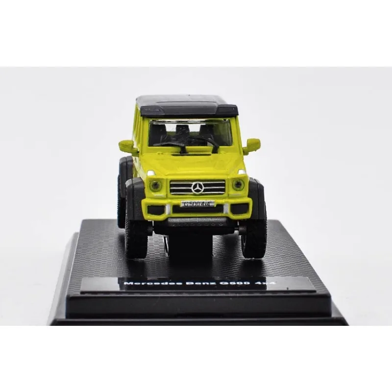 Diecast 1:64 Scale Mercedes-Benz G63 6X6 4X4 G500 AMG Benz G-Class Pickup Alloy Car Model Collectible Toy Gift Souvenir Display