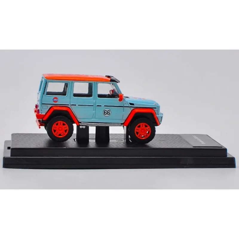 Diecast 1:64 Scale Mercedes-Benz G63 6X6 4X4 G500 AMG Benz G-Class Pickup Alloy Car Model Collectible Toy Gift Souvenir Display