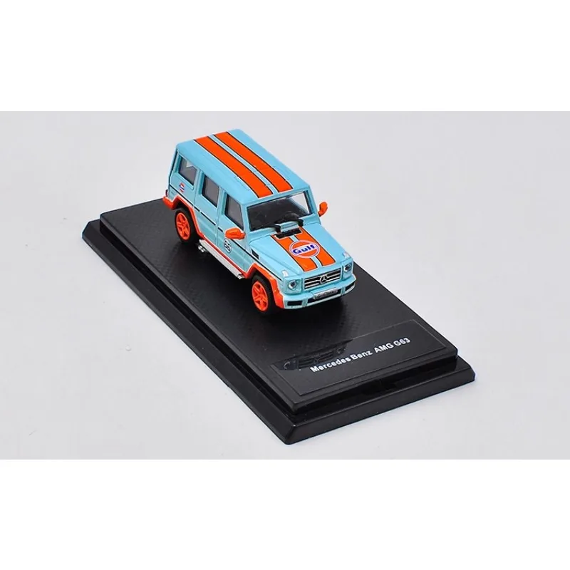 Diecast 1:64 Scale Mercedes-Benz G63 6X6 4X4 G500 AMG Benz G-Class Pickup Alloy Car Model Collectible Toy Gift Souvenir Display