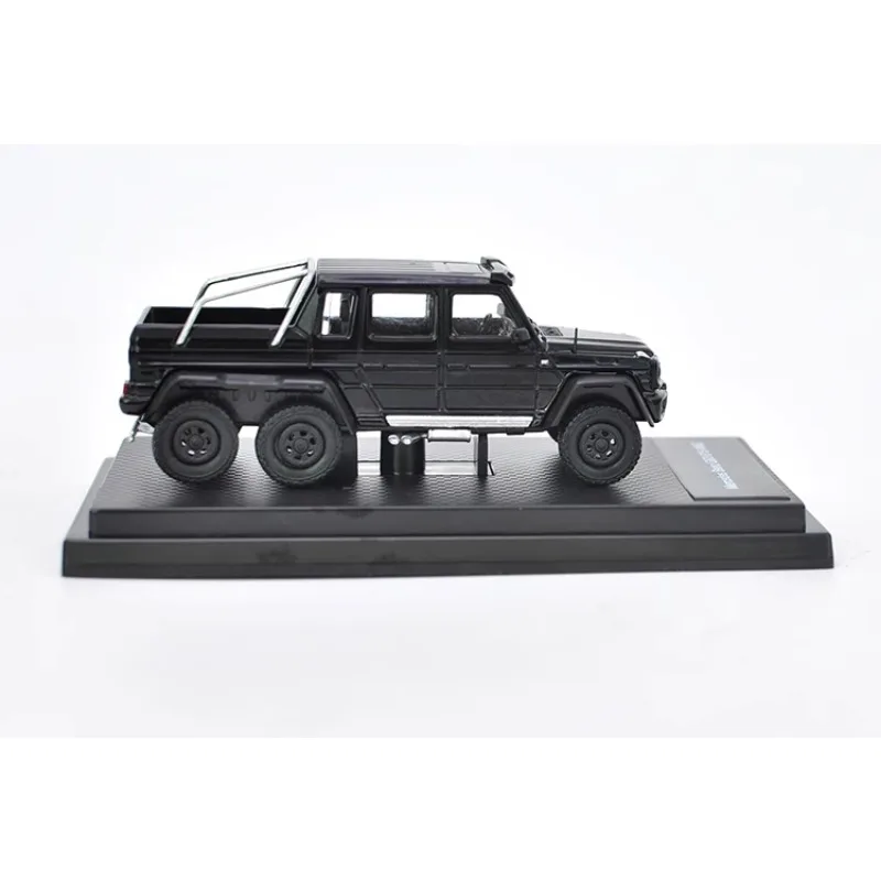 Diecast 1:64 Scale Mercedes-Benz G63 6X6 4X4 G500 AMG Benz G-Class Pickup Alloy Car Model Collectible Toy Gift Souvenir Display