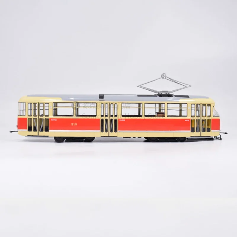 Diecast 1:43 Scale T1 Type Tram No. 301 Streetcar Bus SSM4069 Alloy Car Model Adults Collectibles Toy Gifts Static Show Souvenir