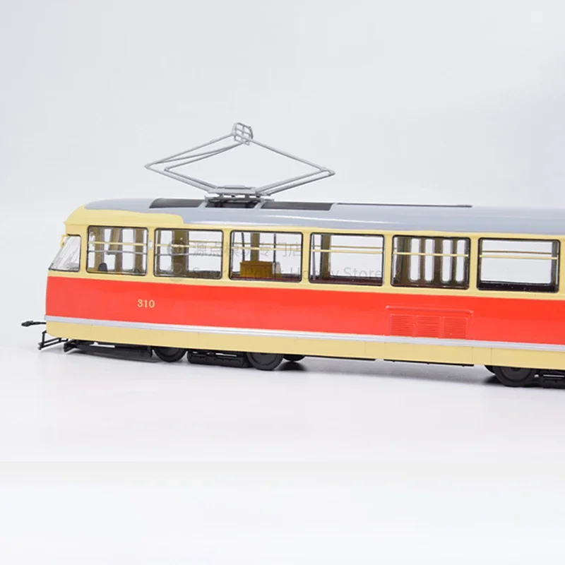 Diecast 1:43 Scale T1 Type Tram No. 301 Streetcar Bus SSM4069 Alloy Car Model Adults Collectibles Toy Gifts Static Show Souvenir