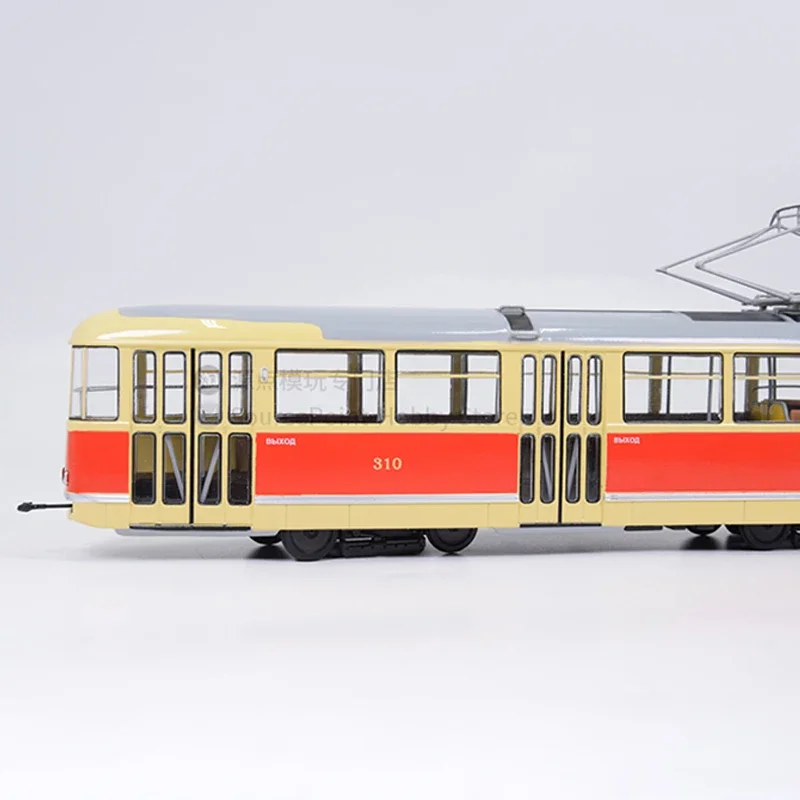Diecast 1:43 Scale T1 Type Tram No. 301 Streetcar Bus SSM4069 Alloy Car Model Adults Collectibles Toy Gifts Static Show Souvenir