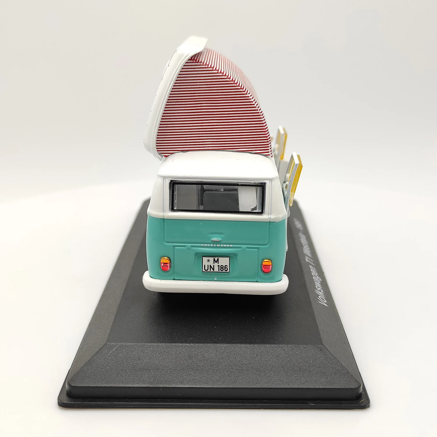 Diecast IXO 1:43 Scale Volkswagen T1 Westfalia-1951 VW Classic Nostalgia Alloy Car Model Collectible Toy Gift Display Ornament