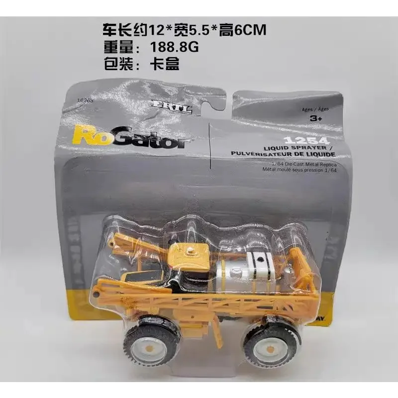 Diecast 1:64 Scale SPX3320 4260 4410 Sprayer Tractor Agricultural Work Machine Equipment Alloy Model Collectible Toy Gift