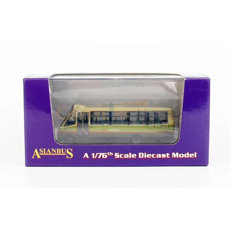 ASIANBUS 1:76 Scale Diecast Alloy MCW Single Decker Bus Toys Cars Model Classics Adult Collectible Souvenir Gifts Static Display