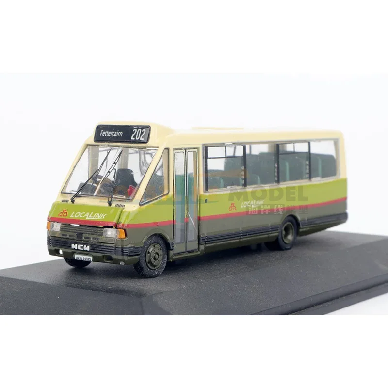 ASIANBUS 1:76 Scale Diecast Alloy MCW Single Decker Bus Toys Cars Model Classics Adult Collectible Souvenir Gifts Static Display
