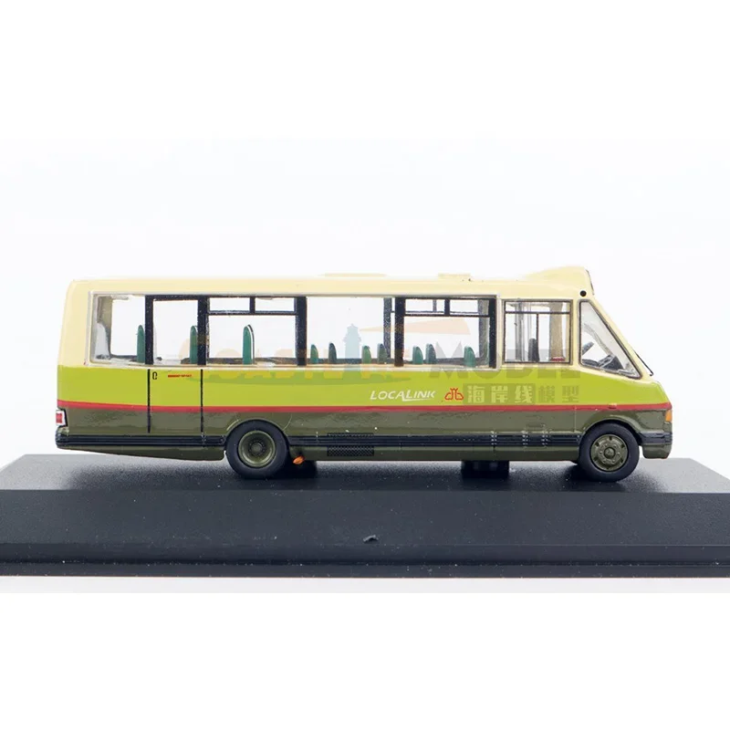 ASIANBUS 1:76 Scale Diecast Alloy MCW Single Decker Bus Toys Cars Model Classics Adult Collectible Souvenir Gifts Static Display