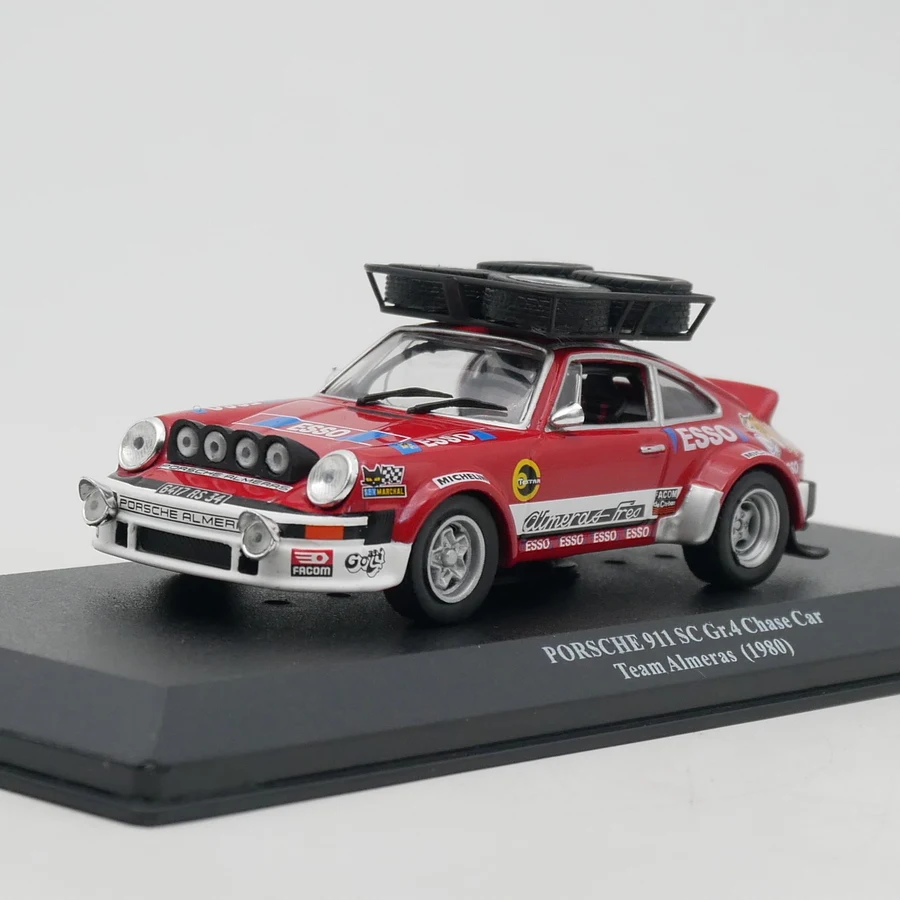 Diecast Ixo 1:43 Scale Porsche 911 SC Gr.4 Team Almeras 1980 Alloy Car Model Toy Car Collection Toy Gift Display Ornament Diecast Ixo 1:43 Scale Porsche 911 SC Gr.4 Team Almeras 1980 Alloy Car Model Toy Car Collection Toy Gift Display Ornament