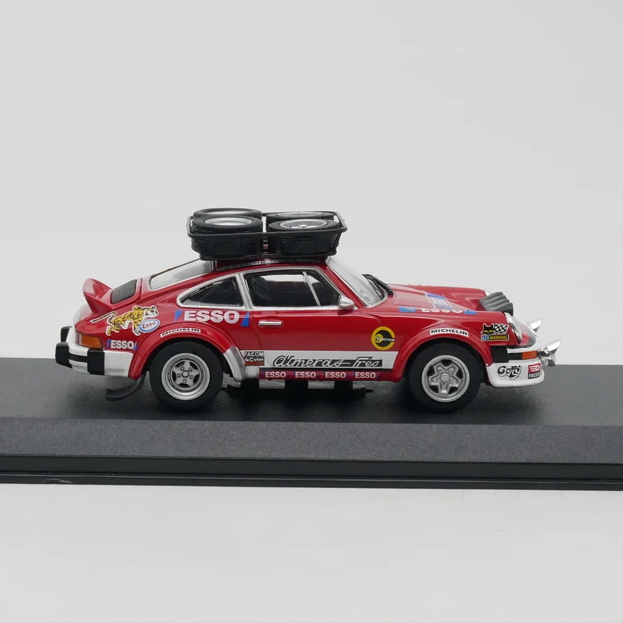 Diecast Ixo 1:43 Scale Porsche 911 SC Gr.4 Team Almeras 1980 Alloy Car Model Toy Car Collection Toy Gift Display Ornament Diecast Ixo 1:43 Scale Porsche 911 SC Gr.4 Team Almeras 1980 Alloy Car Model Toy Car Collection Toy Gift Display Ornament