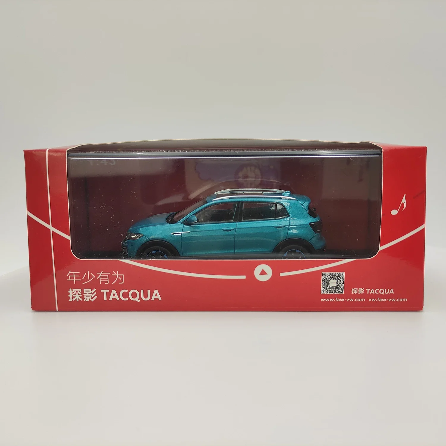 1:43 Scale Diecast Alloy Volkswagen TACQUA Toys Cars Model Classics Nostalgia Adult Gifts Souvenir Static Display Ornaments